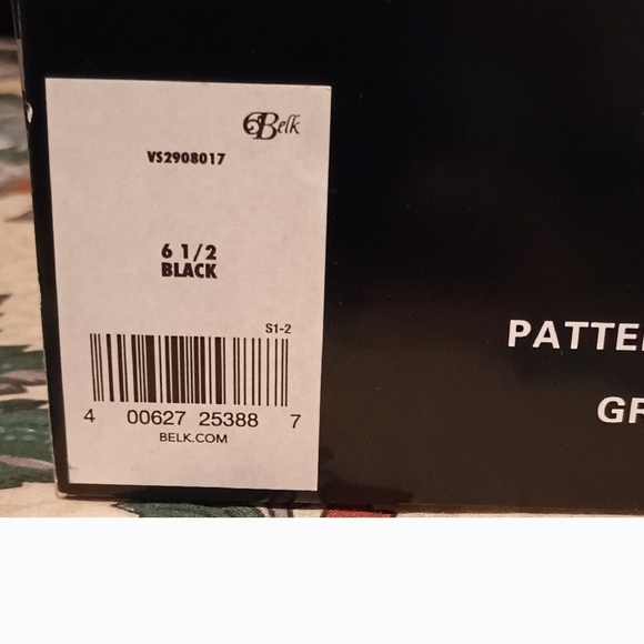 **EXCELLENT CONDITION**New Directions Black Wedge Peep-Toe Shoes - Picture 8 of 8